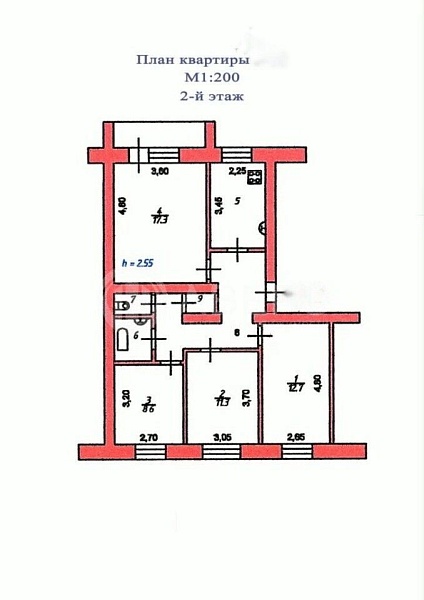 4-к квартира, 73 кв.м., Россия,  Владимирская область,  Муром г.,  Карачаровское ш., 30В