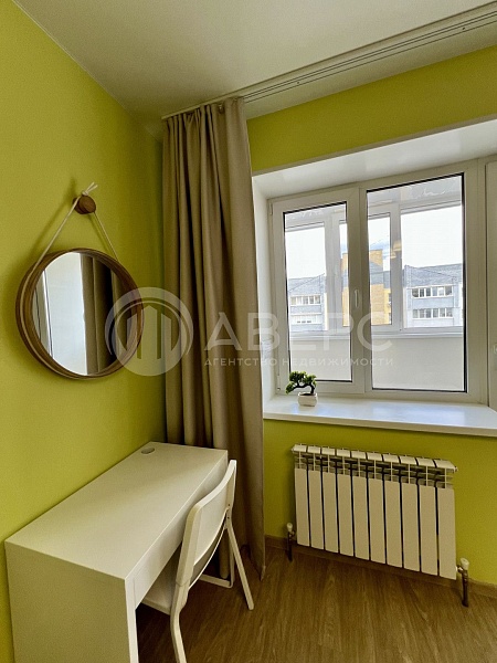 1-к квартира, 44 кв.м.